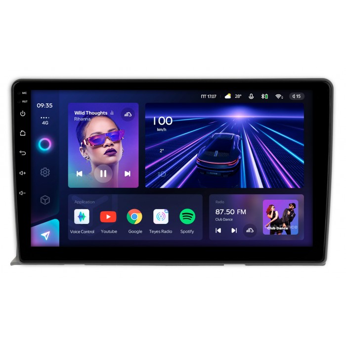 Штатная магнитола Toyota ISis 2004-2018 Teyes CC3 360 9 дюймов 6/128 RM-9-458 на Android 10 (4G-SIM, DSP, QLed)