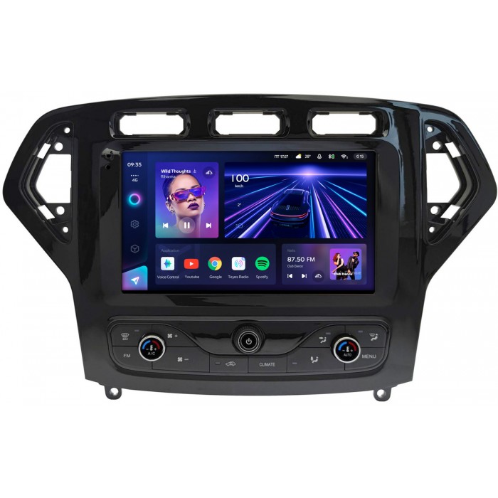Штатная магнитола Ford Mondeo IV 2007-2010 (с климат-контролем) Teyes CC3 360 9 дюймов 6/128 RM-9-5427 на Android 10 (4G-SIM, DSP, QLed)