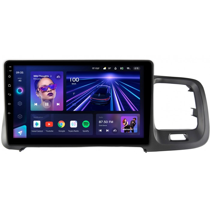 Штатная магнитола Volvo S60 (2010-2018) Teyes CC3 360 9 дюймов 6/128 RM-9-748 на Android 10 (4G-SIM, DSP, QLed)