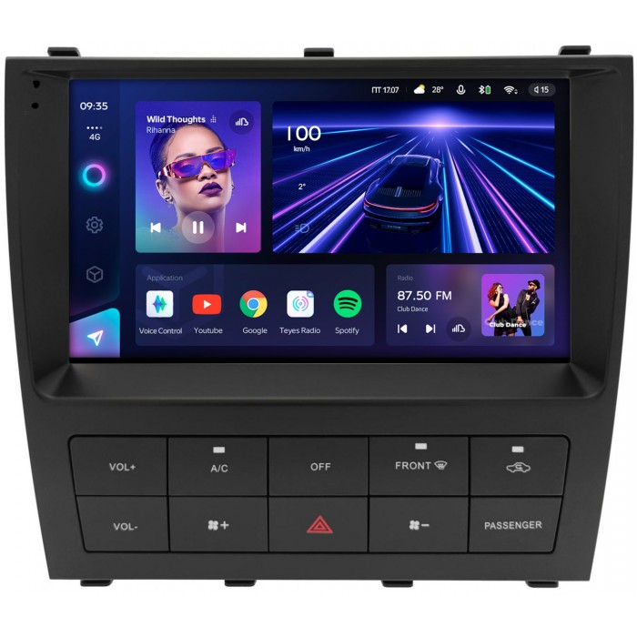 Штатная магнитола Lexus IS 1999-2005 Teyes CC3 360 9 дюймов 6/128 RM-9-8399 на Android 10 (4G-SIM, DSP, QLed)