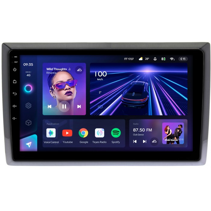 Штатная магнитола Volkswagen Beetle (2011-2019) Teyes CC3 360 9 дюймов 6/128 RM-9-969 на Android 10 (4G-SIM, DSP, QLed)