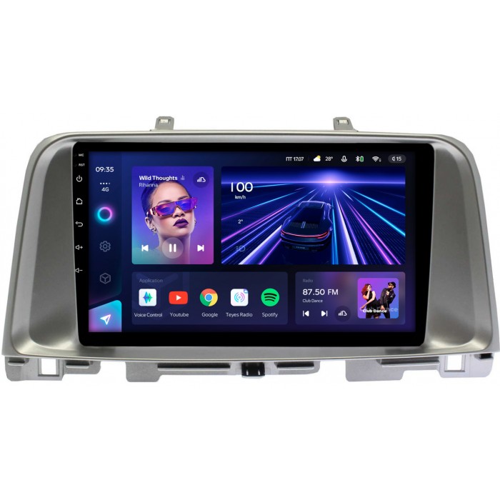 Штатная магнитола Kia Optima IV 2015-2022 Teyes CC3 360 9 дюймов 6/128 RM-9-159 на Android 10 (4G-SIM, DSP, QLed)