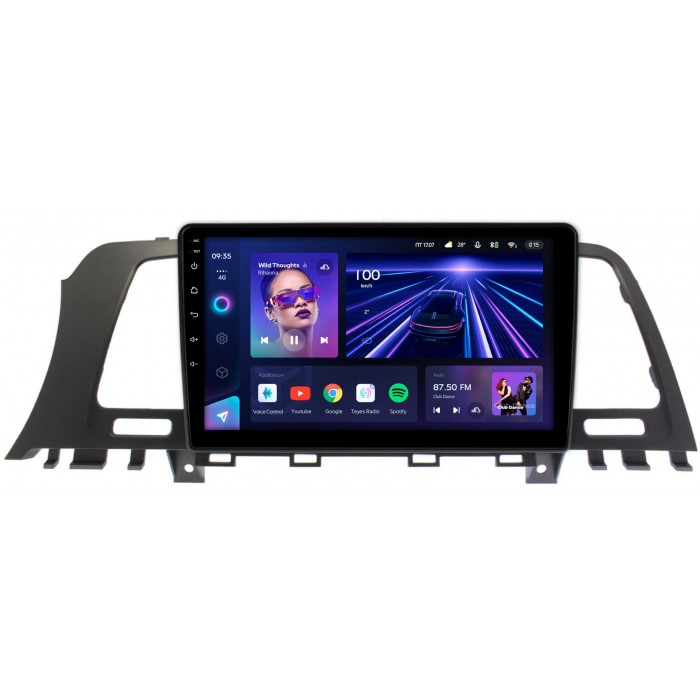 Штатная магнитола Nissan Murano II (Z51) 2008-2014 Teyes CC3 360 9 дюймов 6/128 RM-9-NI138N на Android 10 (4G-SIM, DSP, QLed)