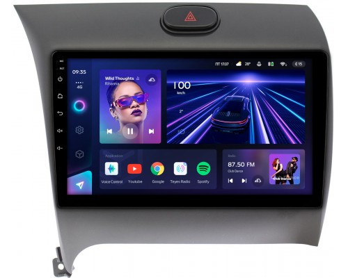 Kia Cerato 3 (2013-2020) Teyes CC3 360 9 дюймов 6/128 RM-9014 на Android 10 (4G-SIM, DSP, QLed) для авто с камерой
