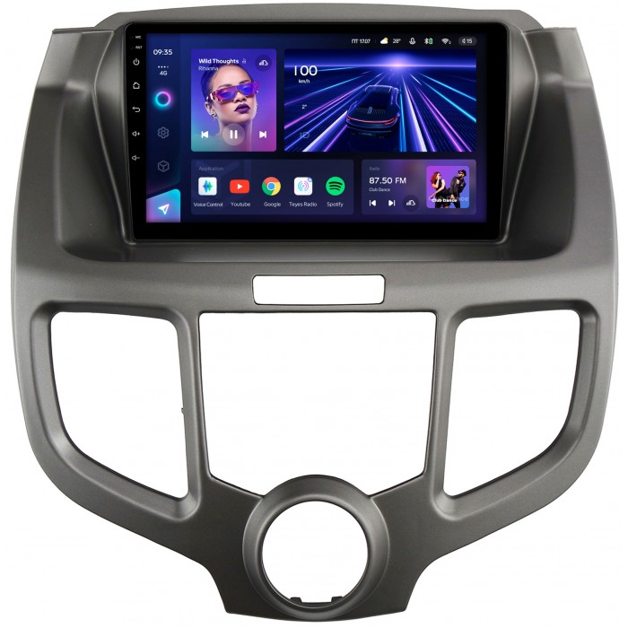 Штатная магнитола Honda Odyssey III (2003-2008) Teyes CC3 360 9 дюймов 6/128 RM-9096 на Android 10 (4G-SIM, DSP, QLed)