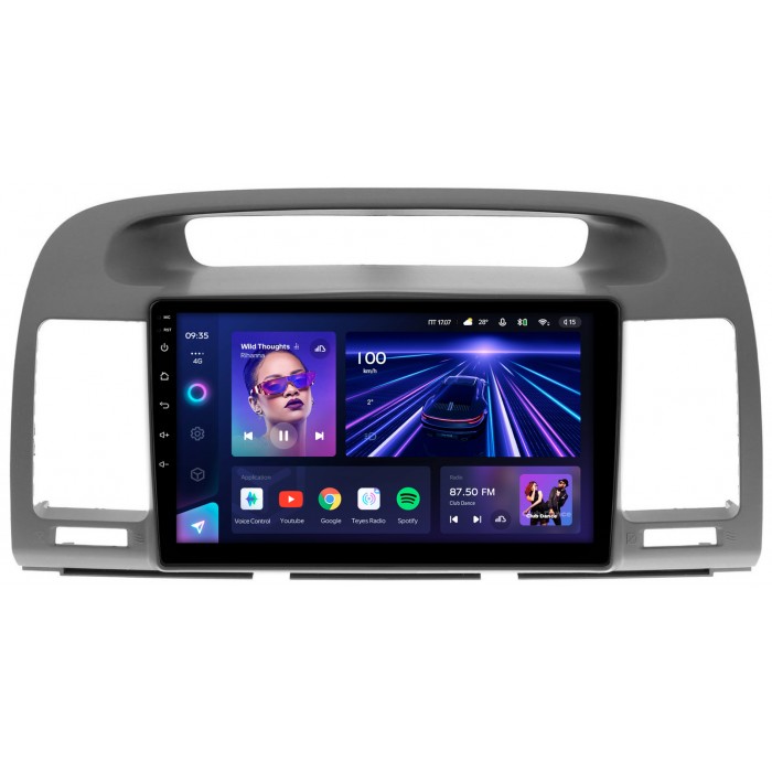 Штатная магнитола Toyota Camry XV30 (2001-2006) Teyes CC3 360 9 дюймов 6/128 RM-9105 на Android 10 (4G-SIM, DSP, QLed)