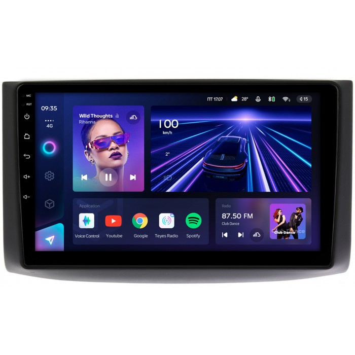 Штатная магнитола Ravon Nexia R3 (2015-2020) Teyes CC3 360 9 дюймов 6/128 RM-9130 на Android 10 (4G-SIM, DSP, QLed)