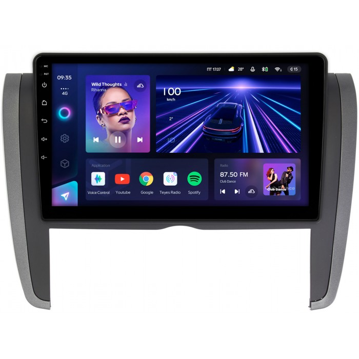 Штатная магнитола Toyota Allion 2, Premio 2 (T26) (2007-2016) Teyes CC3 360 9 дюймов 6/128 RM-9169 на Android 10 (4G-SIM, DSP, QLed)