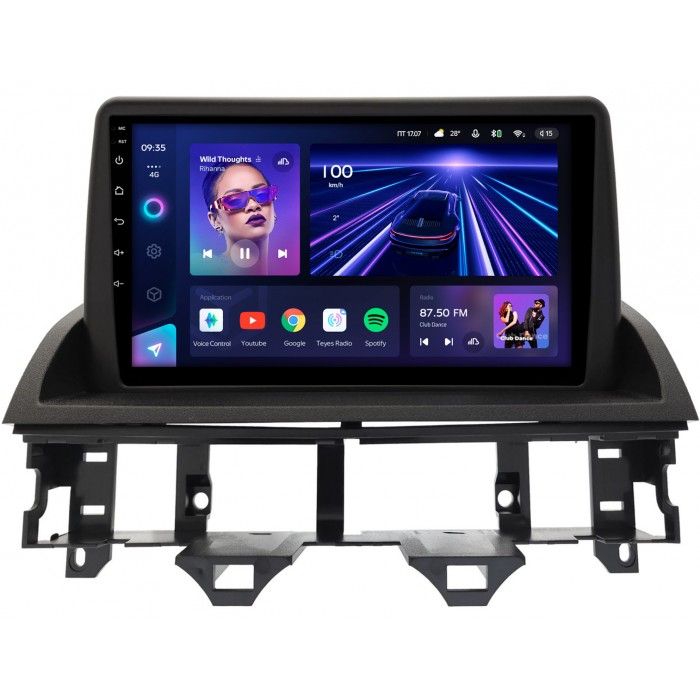 Штатная магнитола Mazda 6 (GG), Atenza (2002-2008) Teyes CC3 360 9 дюймов 6/128 RM-9219 на Android 10 (4G-SIM, DSP, QLed)
