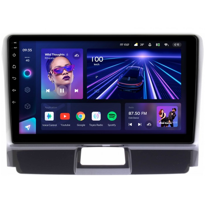 Штатная магнитола Toyota Corolla Fielder, Axio (2012-2022) Teyes CC3 360 9 дюймов 6/128 RM-9317 на Android 10 (4G-SIM, DSP, QLed)