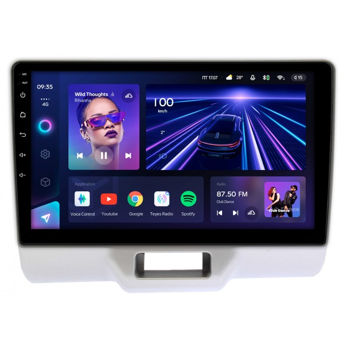 Штатная магнитола Suzuki Every 6 (2015-2022) Teyes CC3 360 9 дюймов 6/128 RM-9324 на Android 10 (4G-SIM, DSP, QLed)