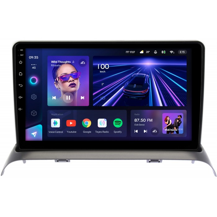 Штатная магнитола Suzuki Solio (2005-2010) Teyes CC3 360 9 дюймов 6/128 RM-9436 на Android 10 (4G-SIM, DSP, QLed)