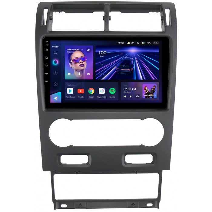 Штатная магнитола Ford Mondeo III 2003-2007 Teyes CC3 360 9 дюймов 6/128 RM-9453 на Android 10 (4G-SIM, DSP, QLed)