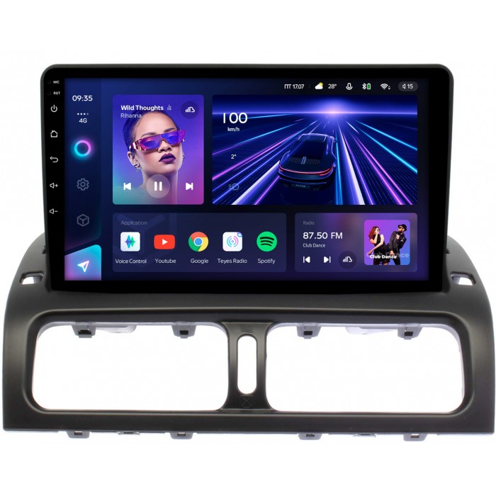 Штатная магнитола Toyota Altezza (1998-2005) Teyes CC3 360 9 дюймов 6/128 RM-9479 на Android 10 (4G-SIM, DSP, QLed)