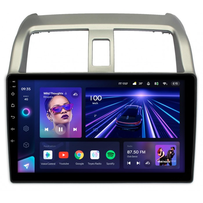 Штатная магнитола Honda Airwave (2005-2010) Teyes CC3 360 9 дюймов 6/128 RM-9501 на Android 10 (4G-SIM, DSP, QLed)