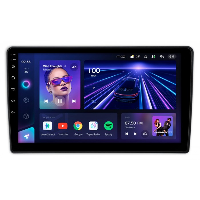 Штатная магнитола Ford Tourneo Custom, Transit Custom 2013-2022 Teyes CC3 9 дюймов 3/32 RM-9-2684 на Android 10 (4G-SIM, DSP, QLed)