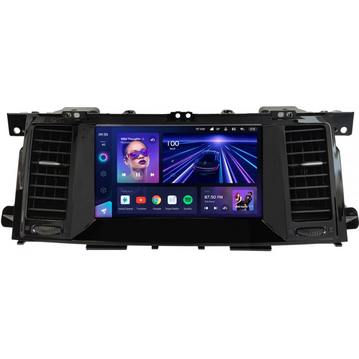 Штатная магнитола Nissan Patrol VI (Y62) 2010-2022 Teyes CC3 9 дюймов 3/32 RM-9-4090 на Android 10 (4G-SIM, DSP, QLed)