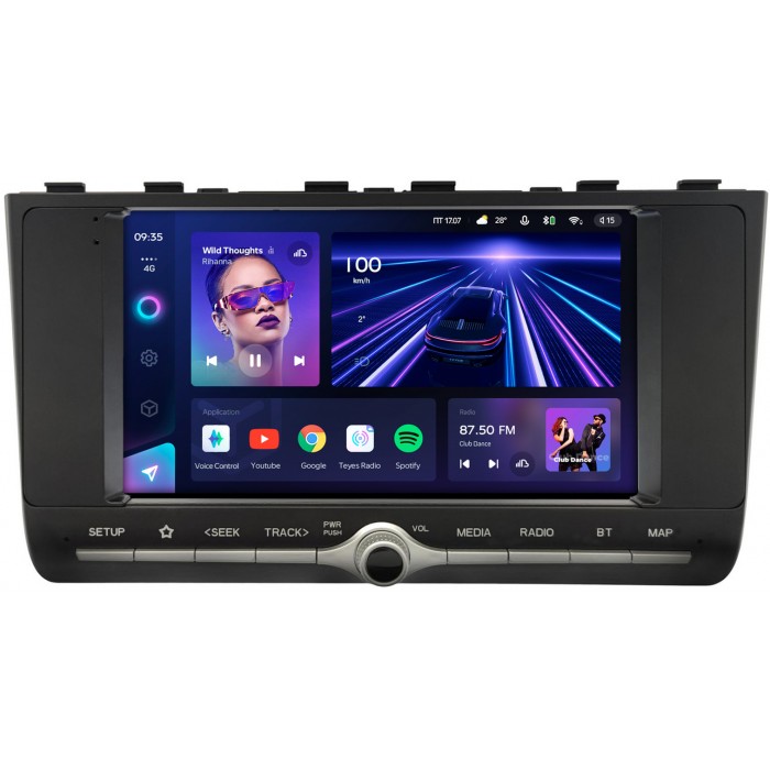 Штатная магнитола Hyundai Creta 2 2021+ Teyes CC3 2K 9.5 дюймов 4/64 RM-9-2420 на Android 10 (4G-SIM, DSP, QLed)