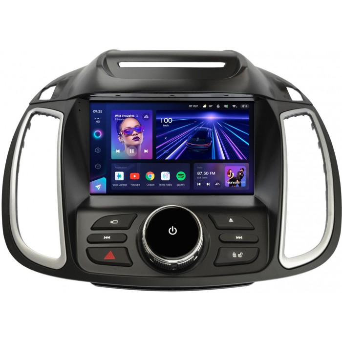 Штатная магнитола Ford C-Max 2, Escape 3, Kuga 2 (2012-2019) Teyes CC3 9 дюймов 4/64 RM-9-5858 на Android 10 (4G-SIM, DSP, QLed)