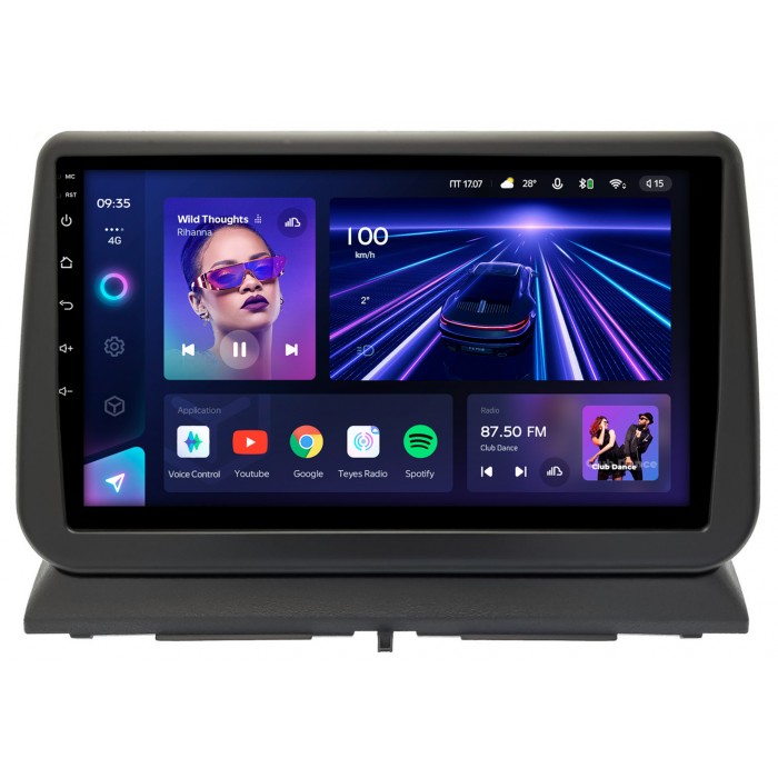Штатная магнитола Dodge Nitro (2006-2011) Teyes CC3 9 дюймов 6/128 RM-9-012 на Android 10 (4G-SIM, DSP, QLed)