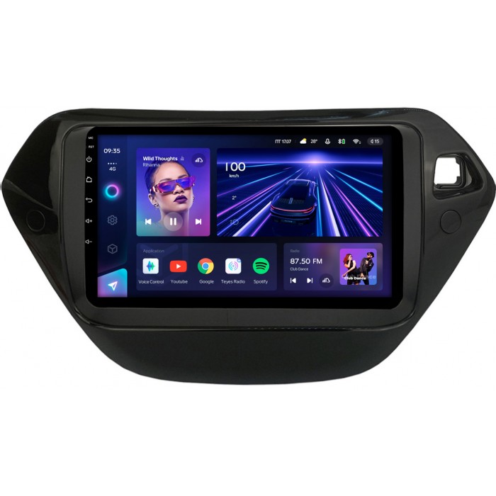 Штатная магнитола Chevrolet Trailblazer III 2020-2022 Teyes CC3 2K 9.5 дюймов 6/128 RM-9-1349 на Android 10 (4G-SIM, DSP, QLed)
