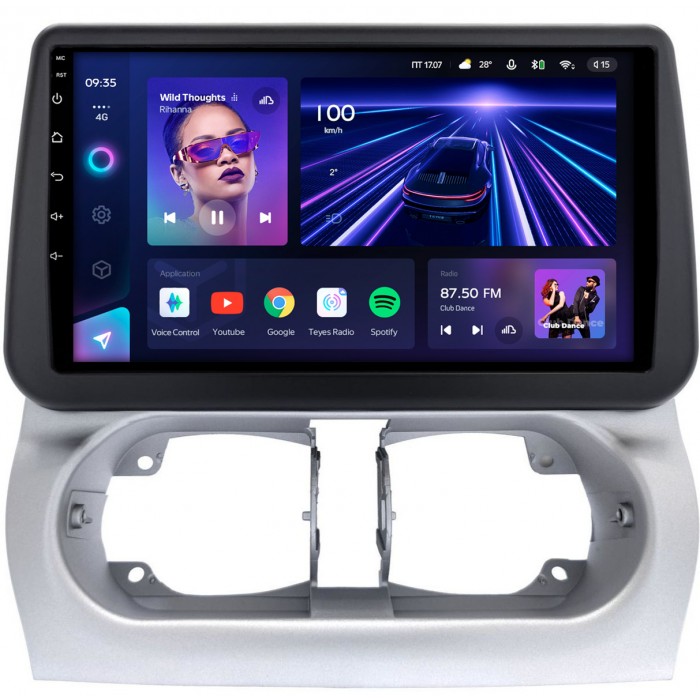 Штатная магнитола Opel Combo C, Corsa С, Tigra B (2001-2011) Teyes CC3 9 дюймов 6/128 RM-9-1454 на Android 10 (4G-SIM, DSP, QLed)