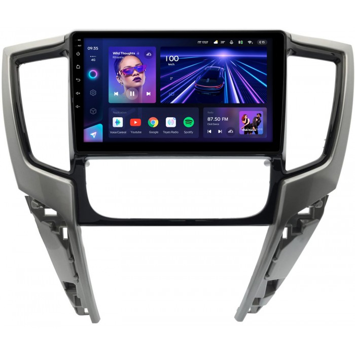 Штатная магнитола Mitsubishi L200 V (2019-2022) Teyes CC3 2K 9.5 дюймов 6/128 RM-9-2248 на Android 10 (4G-SIM, DSP, QLed)