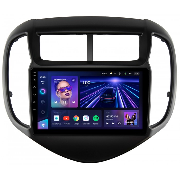 Штатная магнитола Chevrolet Aveo 3 (2016-2022) Teyes CC3 9 дюймов 6/128 RM-9-2523 на Android 10 (4G-SIM, DSP, QLed)