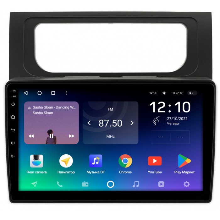 Штатная магнитола Volkswagen Touran II 2010-2015 (черная) Teyes SPRO PLUS 10 дюймов 3/32 RM-10-1164 на Android 10 (4G-SIM, DSP, IPS)