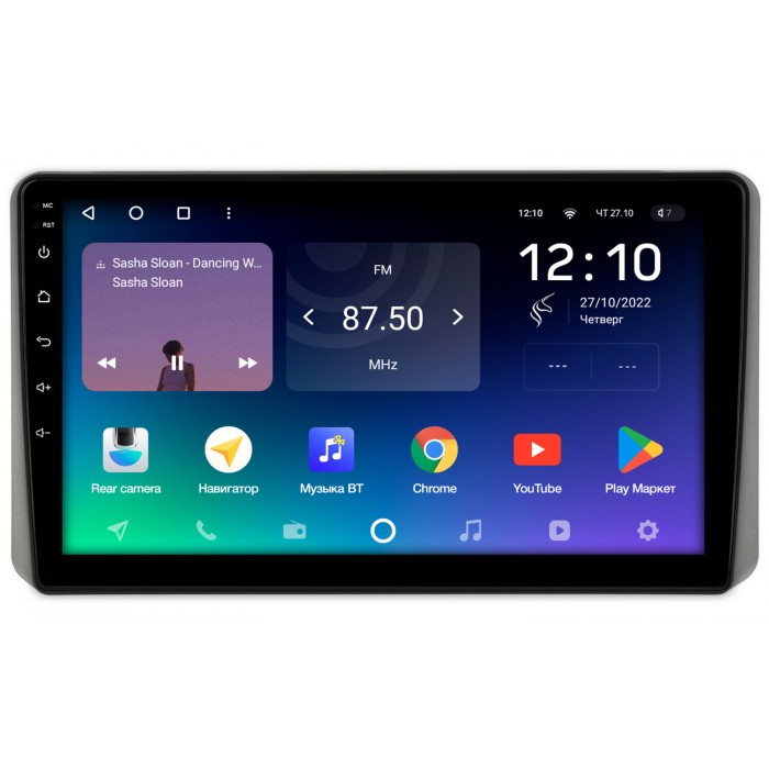 Штатная магнитола Kia Sportage V 2021-2022 Teyes SPRO PLUS 10 дюймов 6/128 RM-10-1453 на Android 10 (4G-SIM, DSP, IPS)