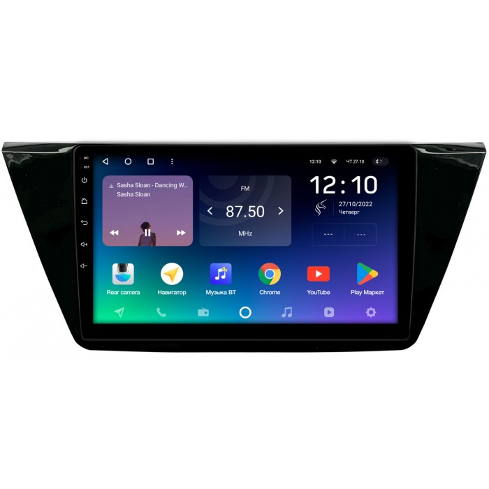 Штатная магнитола Volkswagen Touran 3 (2015-2022) (глянец) Teyes SPRO PLUS 10 дюймов 6/128 RM-10-661 на Android 10 (4G-SIM, DSP, IPS)