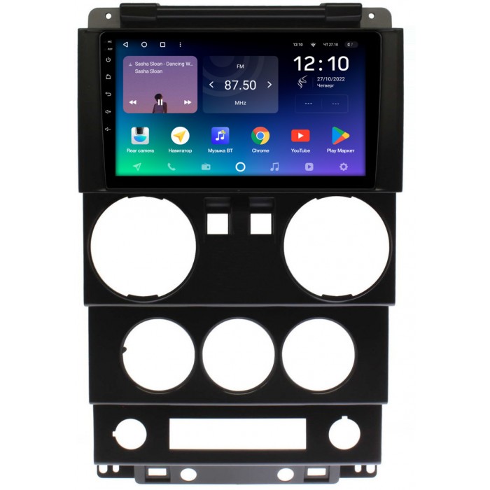 Штатная магнитола Jeep Wrangler 3 (JK) (2007-2010) (2 двери) Teyes SPRO PLUS 9 дюймов 3/32 RM-9-0232 на Android 10 (4G-SIM, DSP, IPS)