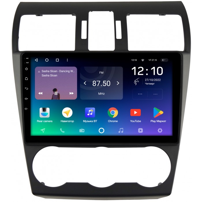 Штатная магнитола Subaru Forester 4, Impreza 4, XV (2011-2016) Teyes SPRO PLUS 9 дюймов 6/128 RM-9-1518 на Android 10 (4G-SIM, DSP, IPS)