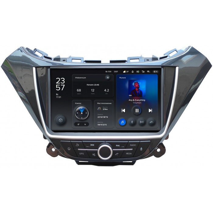 Штатная магнитола Chevrolet Malibu IX 2015-2022 Teyes X1 9 дюймов 2/32 RM-9-2580 на Android 10 (4G-SIM, DSP)