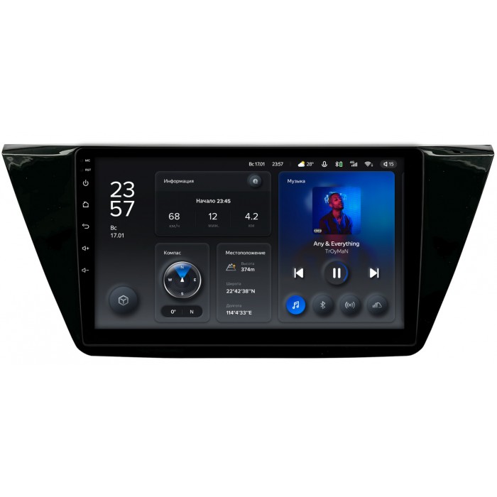 Штатная магнитола Volkswagen Touran 3 (2015-2022) (глянец) Teyes X1 WIFI 10 дюймов 2/32 RM-10-661 на Android 8.1 (DSP, IPS, AHD)