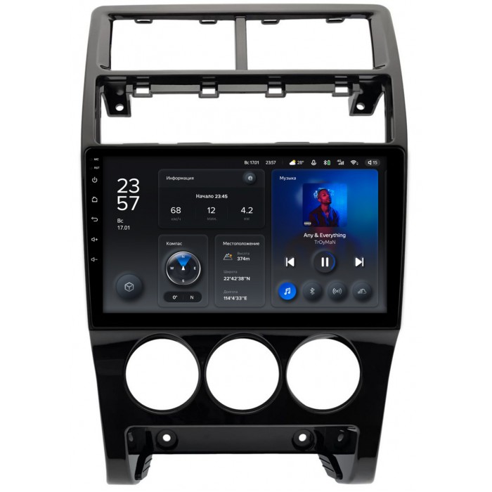 Штатная магнитола Lada Priora (2013-2018) Teyes X1 WIFI 9 дюймов 2/32 RM-9-1395 на Android 8.1 (DSP, IPS, AHD)