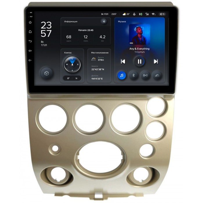 Штатная магнитола Infiniti QX56 (2004-2007) Teyes X1 WIFI 9 дюймов 2/32 RM-9-2817 на Android 8.1 (DSP, IPS, AHD)