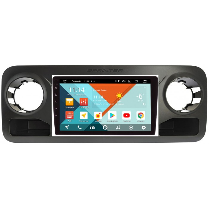 Штатная магнитола Mercedes Sprinter III (w907) (2018-2022) Wide Media KS10-2049QR-3/32 DSP CarPlay 4G-SIM на Android 10