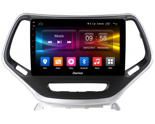CarMedia OL-1253 для Jeep Cherokee IV (WK2) 2013-2017 на Android 6.0.1