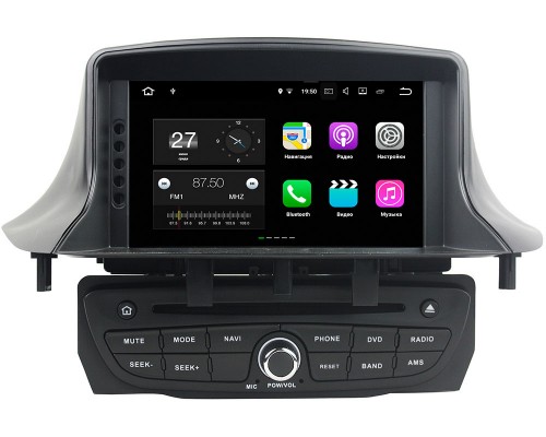 Штатная магнитола Renault Megane 3, Fluence (CarMedia KD-7237-P3-7)