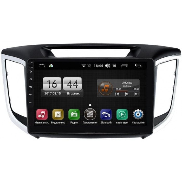 Штатная магнитола FarCar s185 для Hyundai Creta 2016-2019 на Android 8.1 (LY407R)