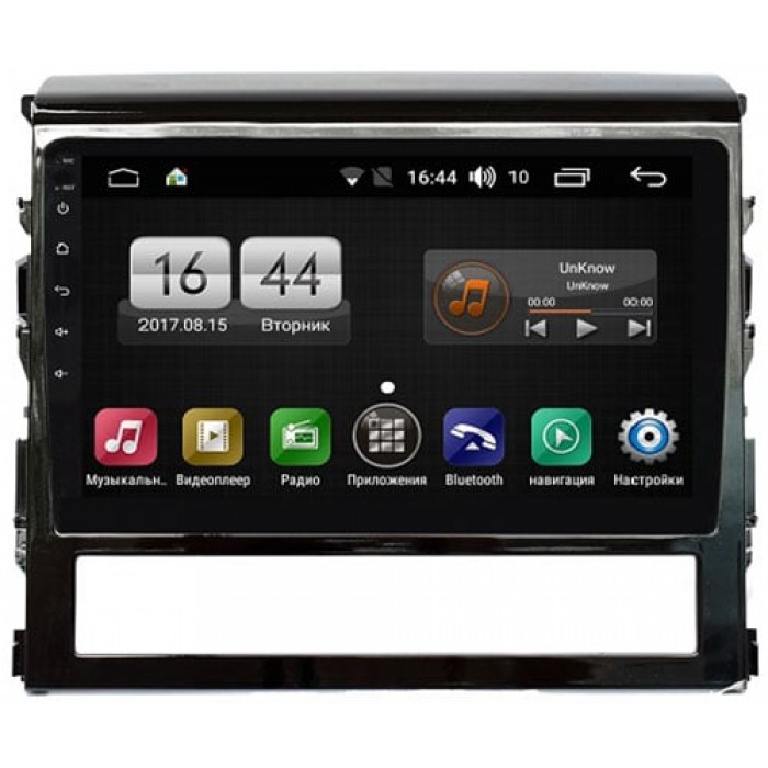 Штатная магнитола FarCar s195 для Toyota LC 200 2015-2019 на Android 8.1 (LX609R) DSP IPS