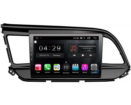 FarCar S400-SIM 4G для Hyundai Elantra VI (AD) 2018-2020 на Android 10 (HL1159M) DSP