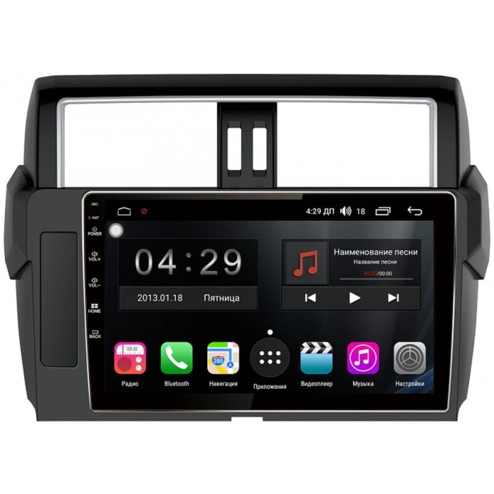 Штатная магнитола FarCar S400 для Toyota Land Cruiser Prado 150 2013-2017 на Android 10 (TG347/531R) DSP 3/32