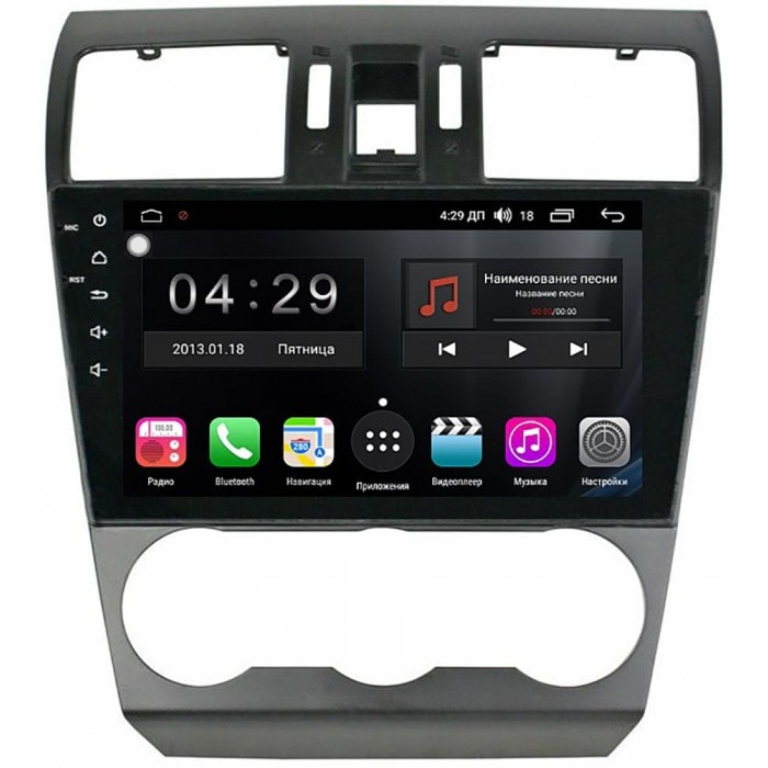 Штатная магнитола FarCar S400 для Subaru Forester IV, Impreza IV, XV I 2011-2015 на Android 10 (TG901/775R) DSP 3/32