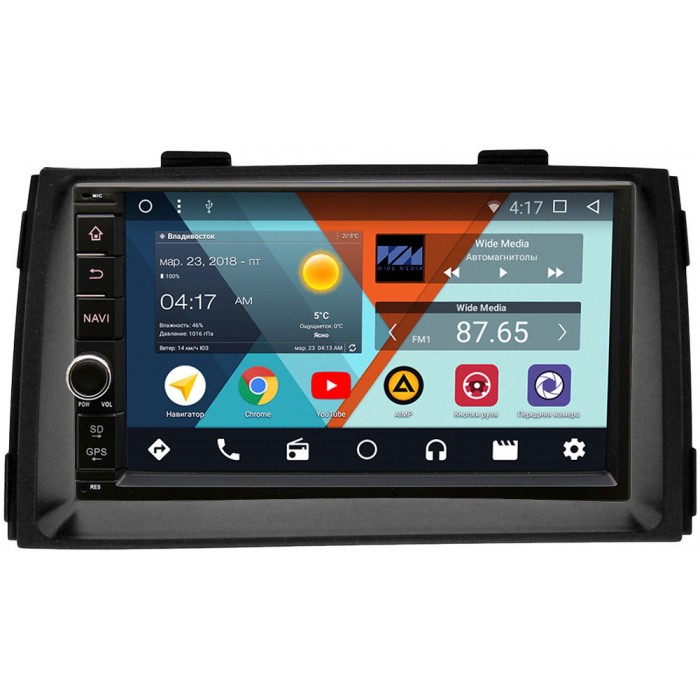 Магнитола в штатное место для Kia Sorento II 2009-2012 Wide Media WM-VS7A706NB-1/16-RP-KISRd-28 Android 8.1