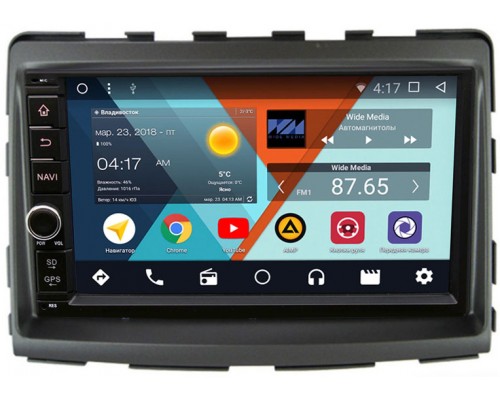 SsangYong Stavic, Rodius 2013-2018 Wide Media WM-VS7A706NB-1/16-RP-SYRD-15 Android 8.1
