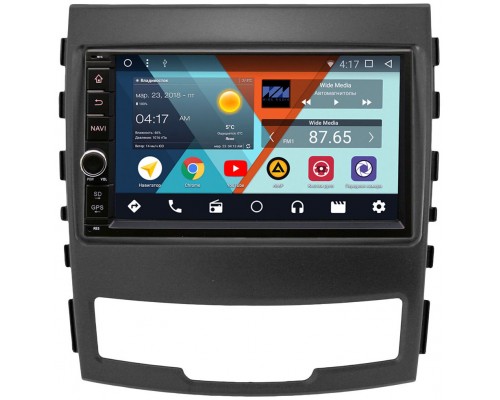 SsangYong Actyon II 2010-2013 Wide Media WM-VS7A706NB-1/16-RP-TYACB-61 Android 8.1
