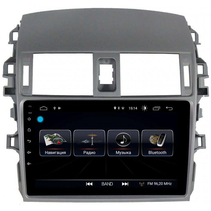 Штатная автомагнитола Toyota Corolla X 2006-2013 Canbox 1859 на Android 8.0.1 MTK-L 1Gb