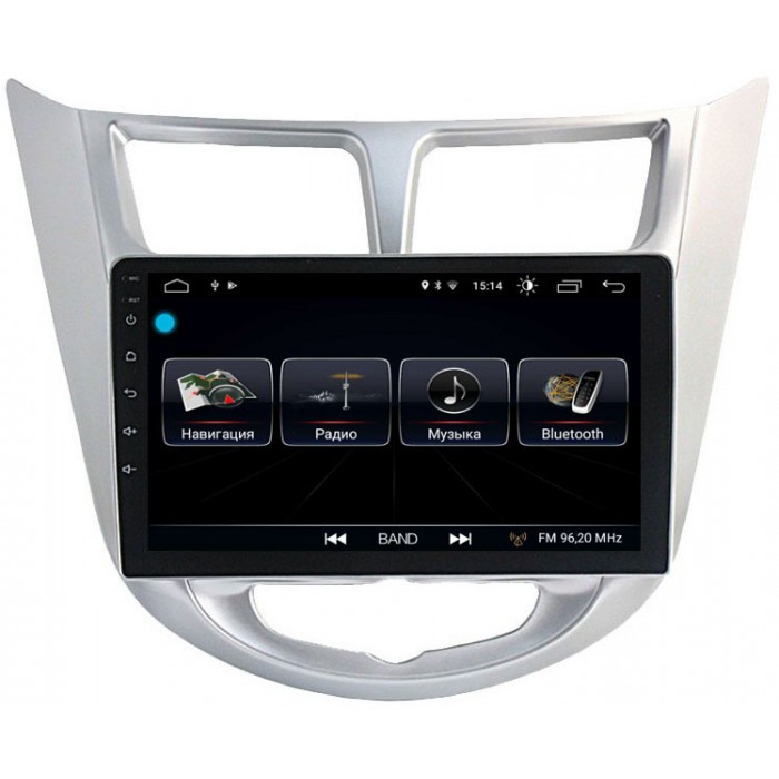 Штатная автомагнитола Hyundai Solaris I 2011-2017 Canbox 1915 на Android 9.1 MTK-L 2Gb